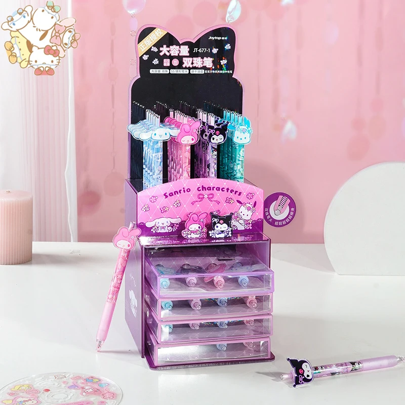 Sanrio Kuromi Series Large Capacity Neutral Pen Cute Cartoon Girl Press Rollerball Pen Student Office Stationary 0.5Mm Black Pen
Sanrio Kuromi Series Large Capacity Neutral Pen Cute Cartoon Girl Press Rollerball Pen Student Office Stationary 0.5Mm Black Pen