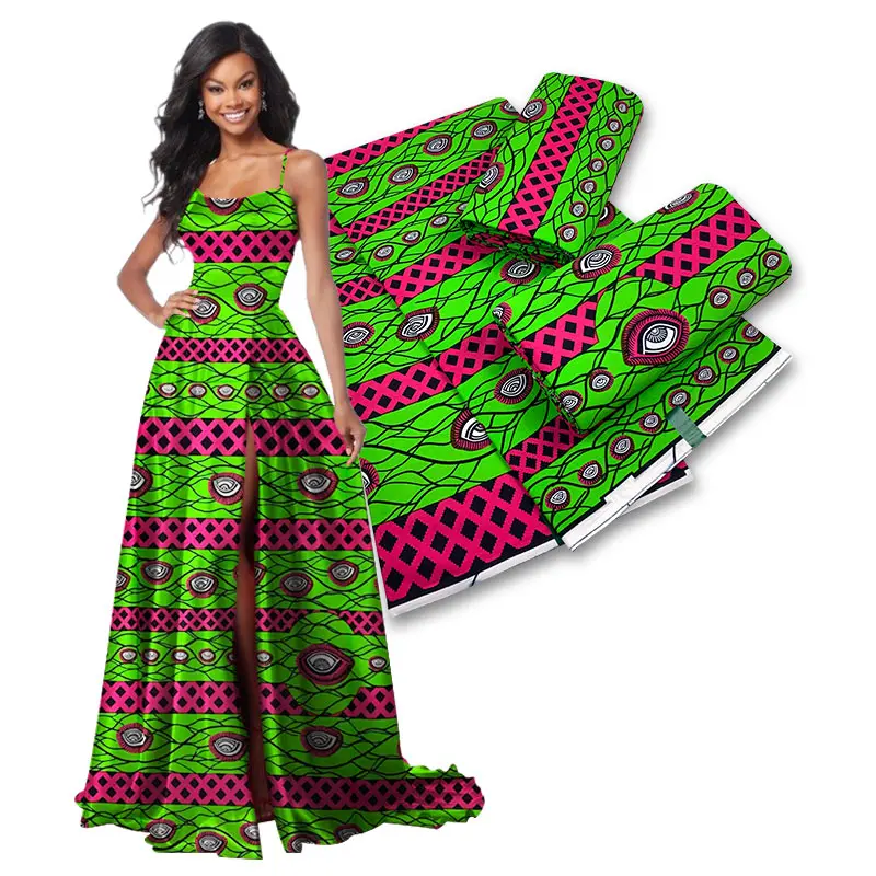 100%Cotton 6 Yards Veritable Wax Ankara Prints Block Fabrics Sew Dress Craft Material Africa Loincloth Tissu Patchwork Accessory
100%Cotton 6 Yards Veritable Wax Ankara Prints Block Fabrics Sew Dress Craft Material Africa Loincloth Tissu Patchwork Accessory