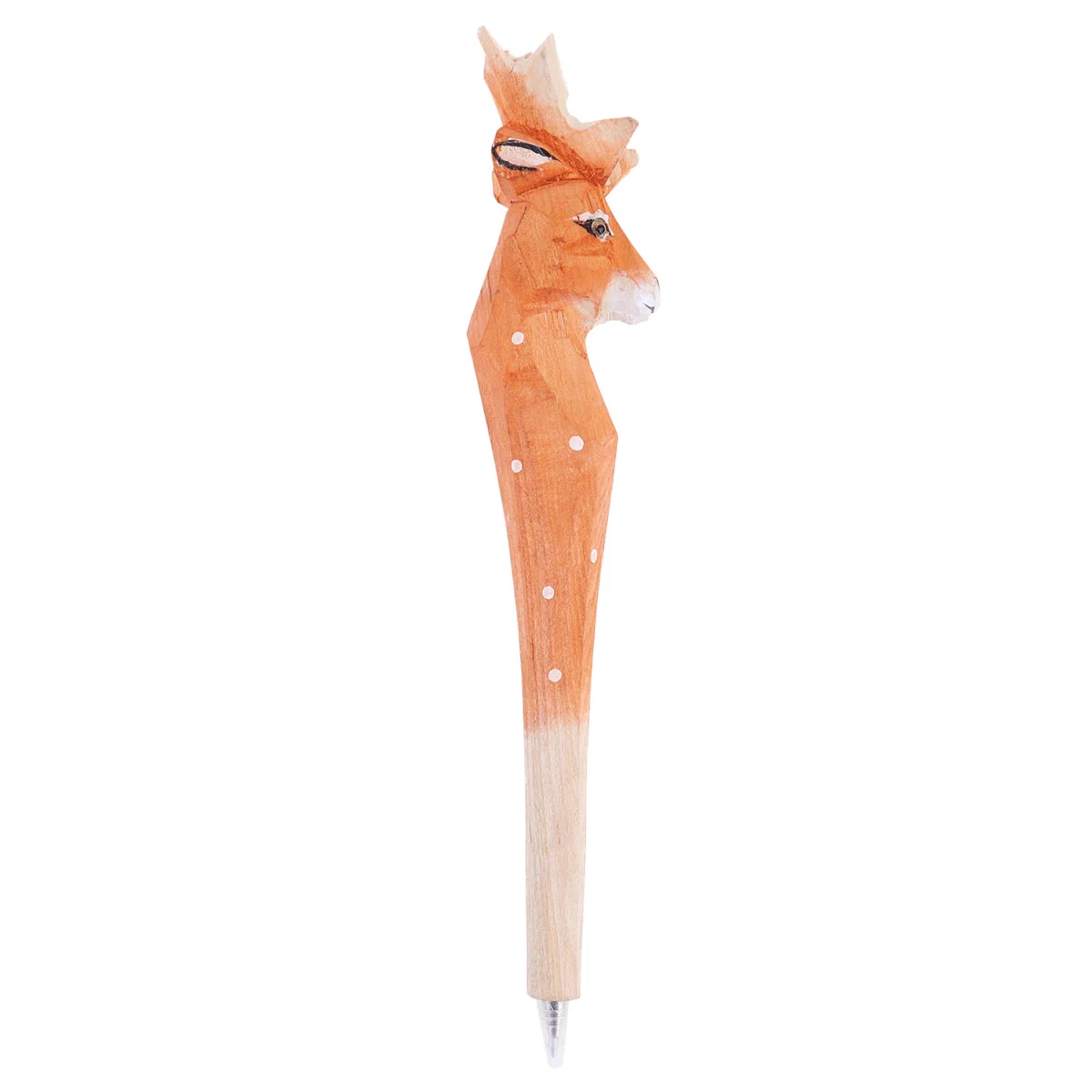 Cartoon Sika Deer Shaped Carving Pen Handamde Ink Pen Birthday Gifts School Stationery for Little Boys Girls
Cartoon Sika Deer Shaped Carving Pen Handamde Ink Pen Birthday Gifts School Stationery for Little Boys Girls