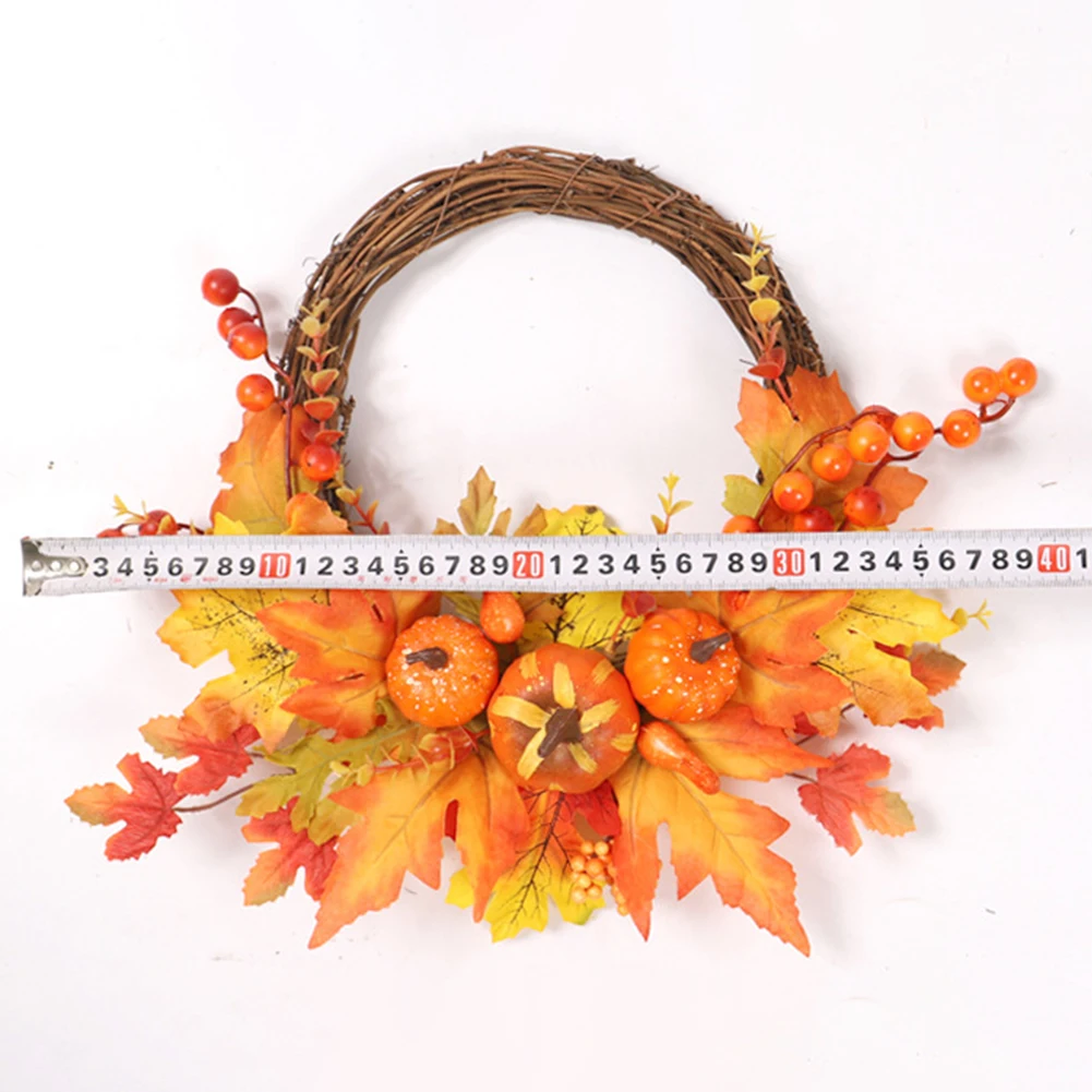 Home Décor Halloween Pumpkin Wreath Reusable Smaller Pumpkins Special Person 35cm Fall Foliage Family For Friends
Home Décor Halloween Pumpkin Wreath Reusable Smaller Pumpkins Special Person 35cm Fall Foliage Family For Friends