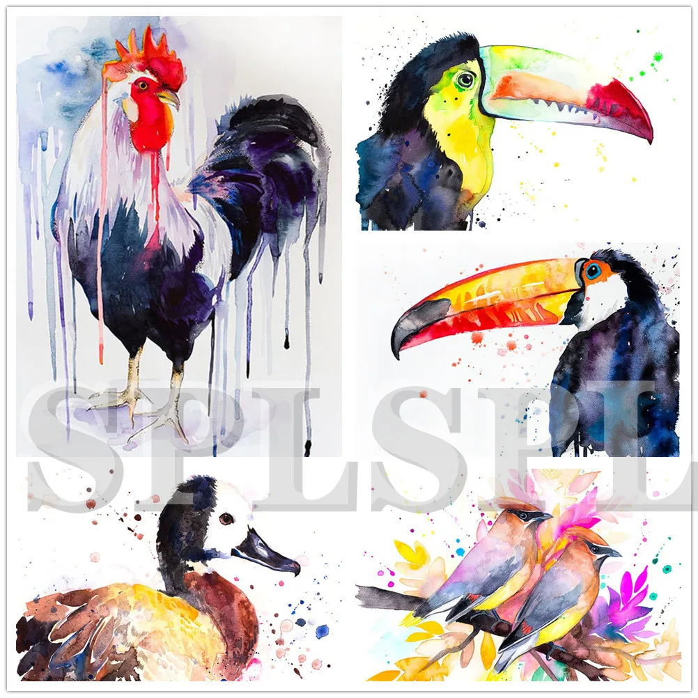 Full Drill Diamond Painting Animal Bird Owl Parrot Penguin Diamond Embroidery Cross Stitch Rhinestone Mosaic Art Home Decoration
Full Drill Diamond Painting Animal Bird Owl Parrot Penguin Diamond Embroidery Cross Stitch Rhinestone Mosaic Art Home Decoration
