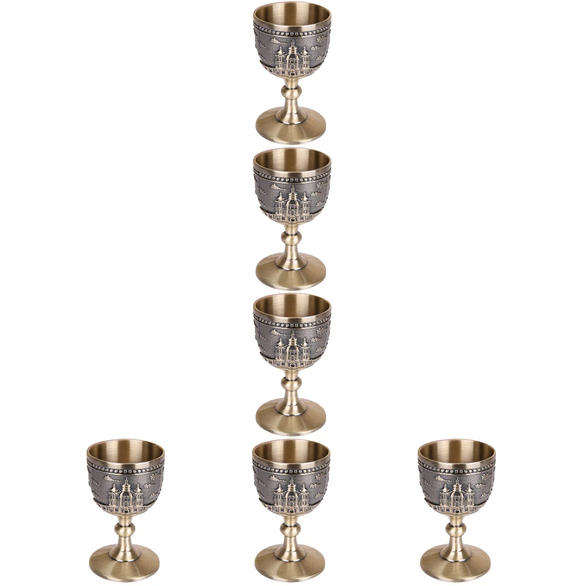 6 Count Copper Goblet Metal Cup Drinking Wiskey Glasses Hand-made Liquid Sports Car
6 Count Copper Goblet Metal Cup Drinking Wiskey Glasses Hand-made Liquid Sports Car