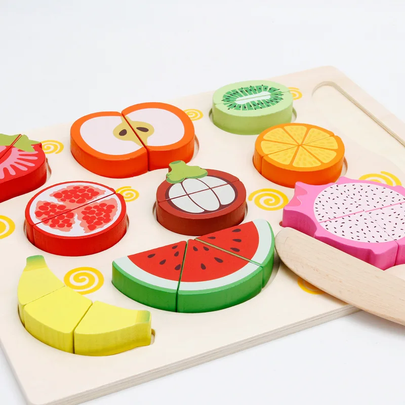 Kids Pretend Play Kitchen Toys Baby Wooden Cutting Fruit Vegetable Montessori Early Education Food Simulation Toys for Children
Kids Pretend Play Kitchen Toys Baby Wooden Cutting Fruit Vegetable Montessori Early Education Food Simulation Toys for Children