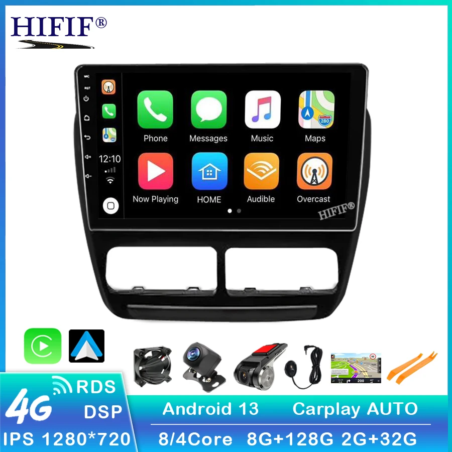 

Автомагнитола на Android 13 для FIAT DOBLO/OPEL COMBO TOUR 2010-2015 GPS Navi 1280*720 IPS DSP Carplay мультимедийный плеер DVD