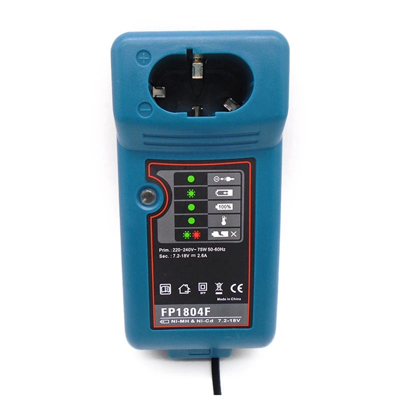 NI-CD NI-MH Battery Charger For Makita 7.2V 9.6V 12V 14.4V 18V Battery Electric Drill Screwdriver Charger 2A
NI-CD NI-MH Battery Charger For Makita 7.2V 9.6V 12V 14.4V 18V Battery Electric Drill Screwdriver Charger 2A