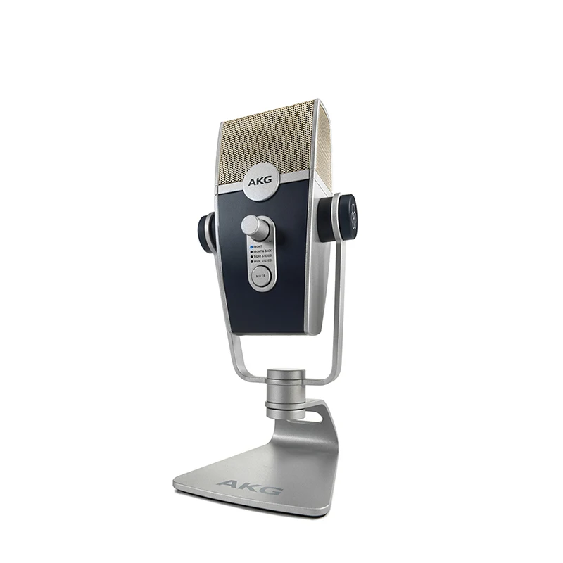 Профессиональный конденсаторный USB-микрофон AKG/Lyra, микрофон для записи в реальном времени с голосовой активацией, K-song
Профессиональный конденсаторный USB-микрофон AKG/Lyra, микрофон для записи в реальном времени с голосовой активацией, K-song