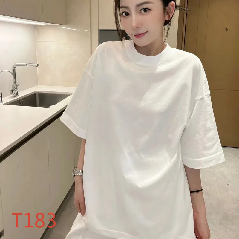 T183 Summer Short Sleeve T-Shirt Print Loose Fit Cross Alphabet Fashion High Quality Couple Clothing Punk Style
T183 Summer Short Sleeve T-Shirt Print Loose Fit Cross Alphabet Fashion High Quality Couple Clothing Punk Style