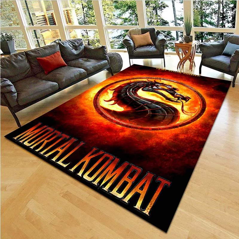 Коврик для гостиной Mortal Kombat с мультяшным принтом, детский игровой нескользящий напольный коврик, модный подарок на день рождения, декоративные коврики для спальни
Коврик для гостиной Mortal Kombat с мультяшным принтом, детский игровой нескользящий напольный коврик, модный подарок на день рождения, декоративные коврики для спальни