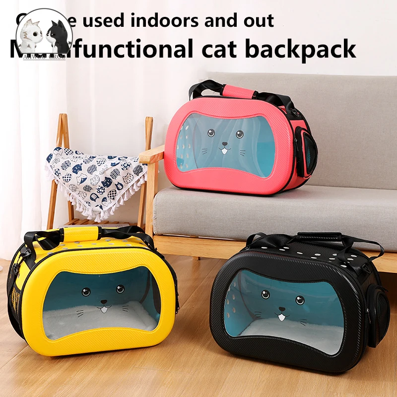 Large Capacity Cat Backpack Grid Portable Outdoor Multifunction Travel Carrier Foldable Breathable Cage Cute Cat Dog EVA Bag
Large Capacity Cat Backpack Grid Portable Outdoor Multifunction Travel Carrier Foldable Breathable Cage Cute Cat Dog EVA Bag