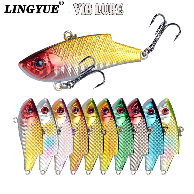 VIB 5.5cm/10g Lure Rattle Bead Vibration Fishing Small Bucktails God Vip Lure Universal Fake Bait Freshwater All-Killer
VIB 5.5cm/10g Lure Rattle Bead Vibration Fishing Small Bucktails God Vip Lure Universal Fake Bait Freshwater All-Killer