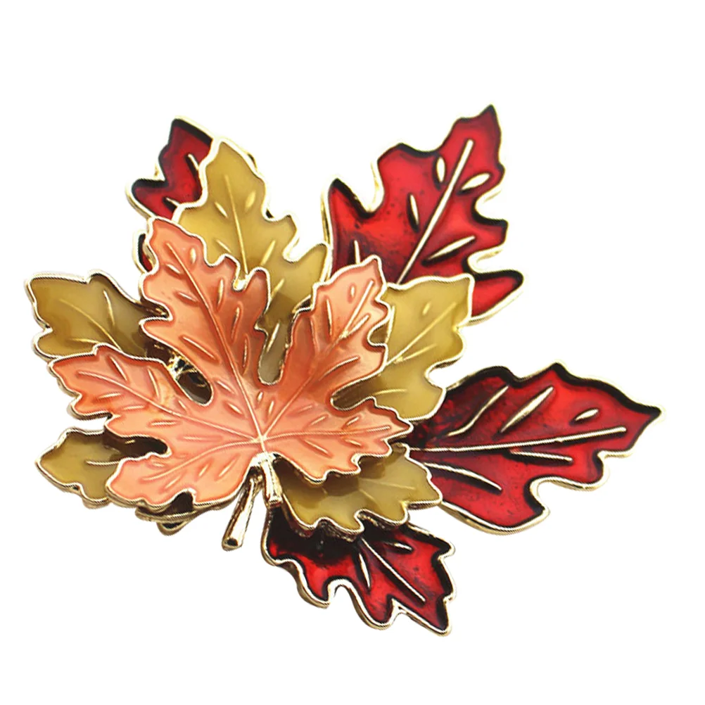 Triple Maple Leaf Brooch Chic Trendy Corsage Blazer Ornament Brooches Women Fashion Shaped Ladies Alloy
Triple Maple Leaf Brooch Chic Trendy Corsage Blazer Ornament Brooches Women Fashion Shaped Ladies Alloy