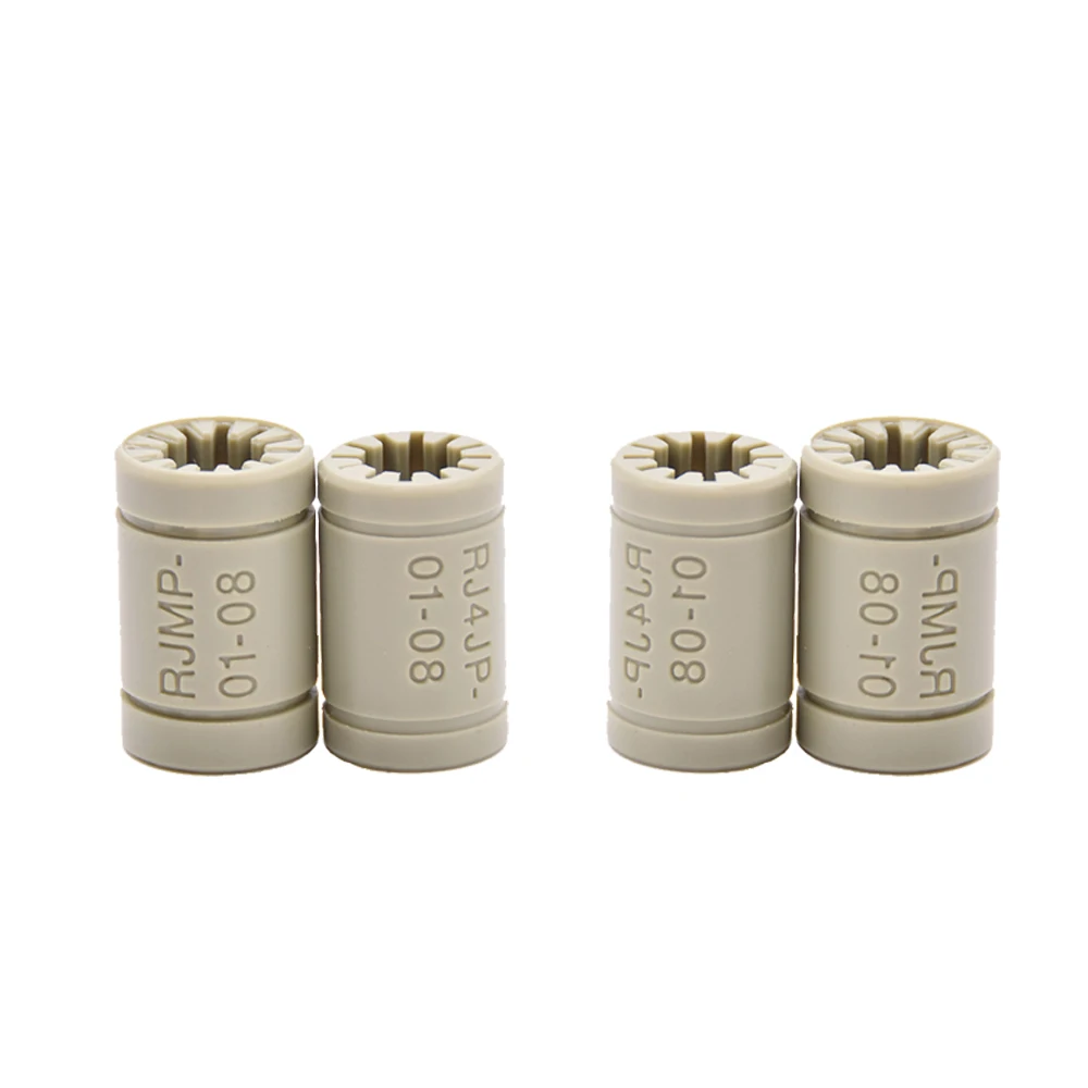 5pcs RJMP 01 08 plastic LM8UU 8 mm linear ball baearing bushing bush 3D printer cnc Reprap accessories RJ4JP-01-08 
5pcs RJMP 01 08 plastic LM8UU 8 mm linear ball baearing bushing bush 3D printer cnc Reprap accessories RJ4JP-01-08