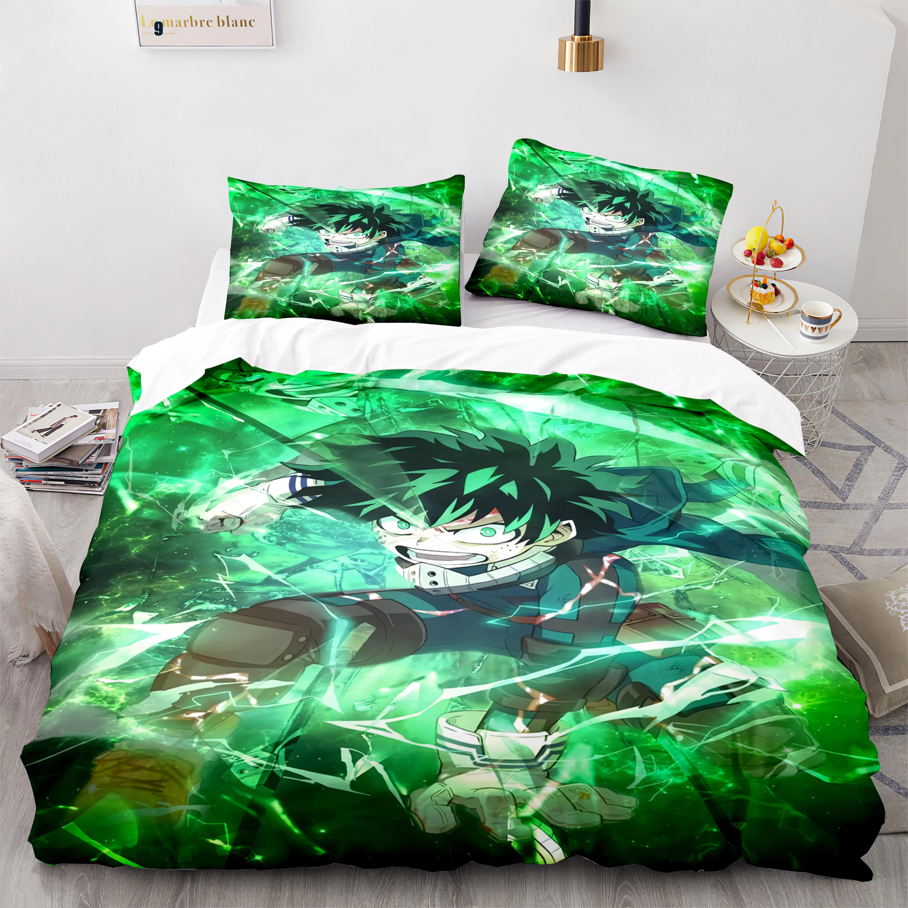 Anime My Hero Academia 3d Printed Bedding Set Japan Covers Pillowcases Comforter Bedding Set Bedclothes Bed Linen Cartoon Duvet
Anime My Hero Academia 3d Printed Bedding Set Japan Covers Pillowcases Comforter Bedding Set Bedclothes Bed Linen Cartoon Duvet