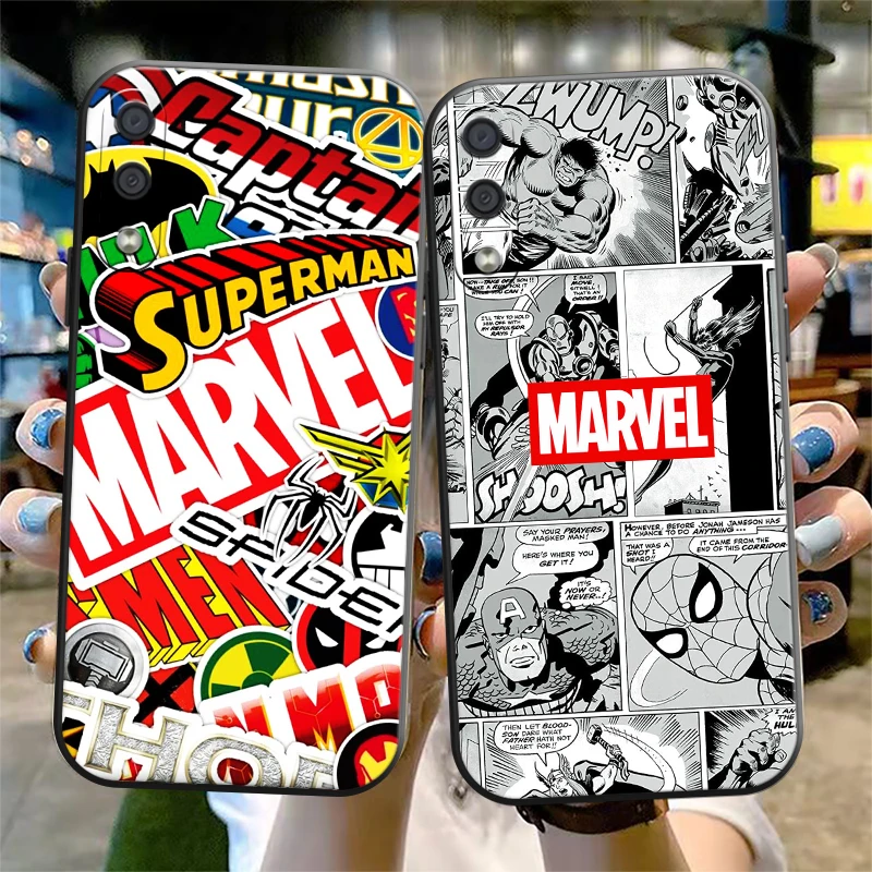Чехол для телефона с логотипом комиксов Marvel для Samsung Galaxy A32 4G 5G A51 4G 5G A71 4G 5G A72 4G 5G, задняя силиконовая Обложка, черный чехол
Чехол для телефона с логотипом комиксов Marvel для Samsung Galaxy A32 4G 5G A51 4G 5G A71 4G 5G A72 4G 5G, задняя силиконовая Обложка, черный чехол