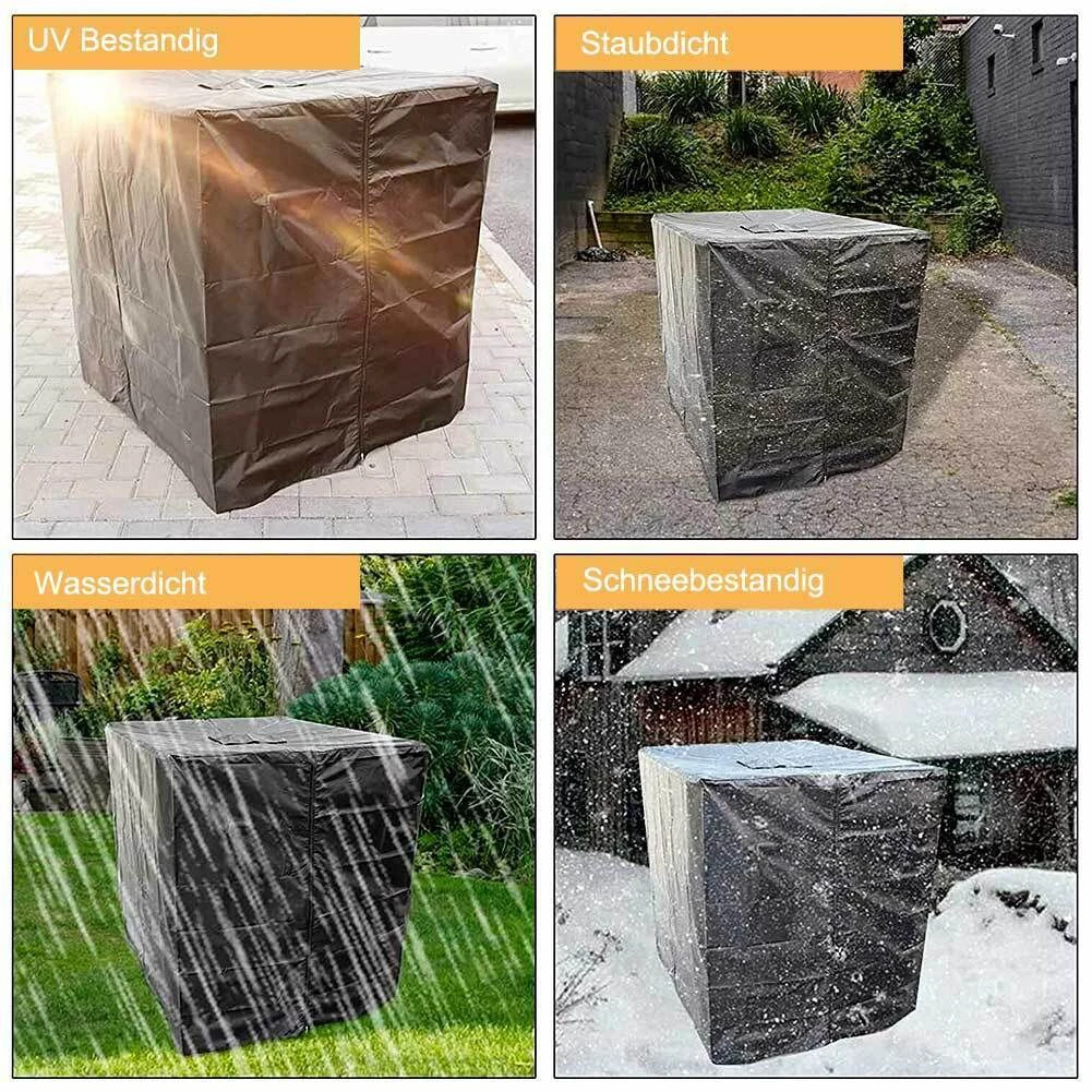 For 1000L IBC Tank Tank Tarpaulin IBC Container Cover 1000L Coverage 120 X 100 X 116 Cm 47.24\\\" X 39.37\\\" X 45.7\\\"
For 1000L IBC Tank Tank Tarpaulin IBC Container Cover 1000L Coverage 120 X 100 X 116 Cm 47.24\\\" X 39.37\\\" X 45.7\\\"