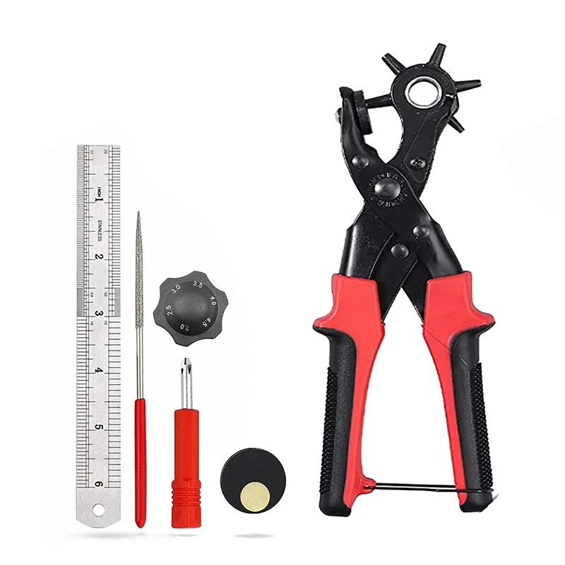 Belt Hole Puncher Leather Punch Tool For Leather For Leather Belts Watches For Belts Diameter: 4.5/4 /3.5/3/2.5/2Mm
Belt Hole Puncher Leather Punch Tool For Leather For Leather Belts Watches For Belts Diameter: 4.5/4 /3.5/3/2.5/2Mm