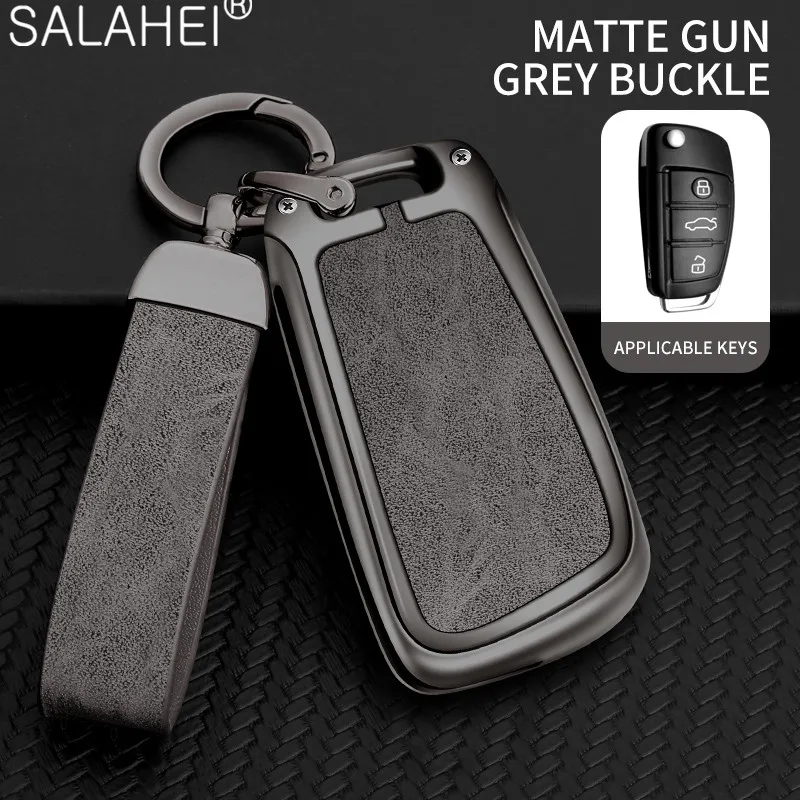 Zinc Alloy Leather Car Key Cases3 Buttons Folding Protector Cover For Audi A1 A3 A6 Q2 Q3 Q7 TT TTS R8 S3 S6 RS3 RS6 Accessories
Zinc Alloy Leather Car Key Cases3 Buttons Folding Protector Cover For Audi A1 A3 A6 Q2 Q3 Q7 TT TTS R8 S3 S6 RS3 RS6 Accessories