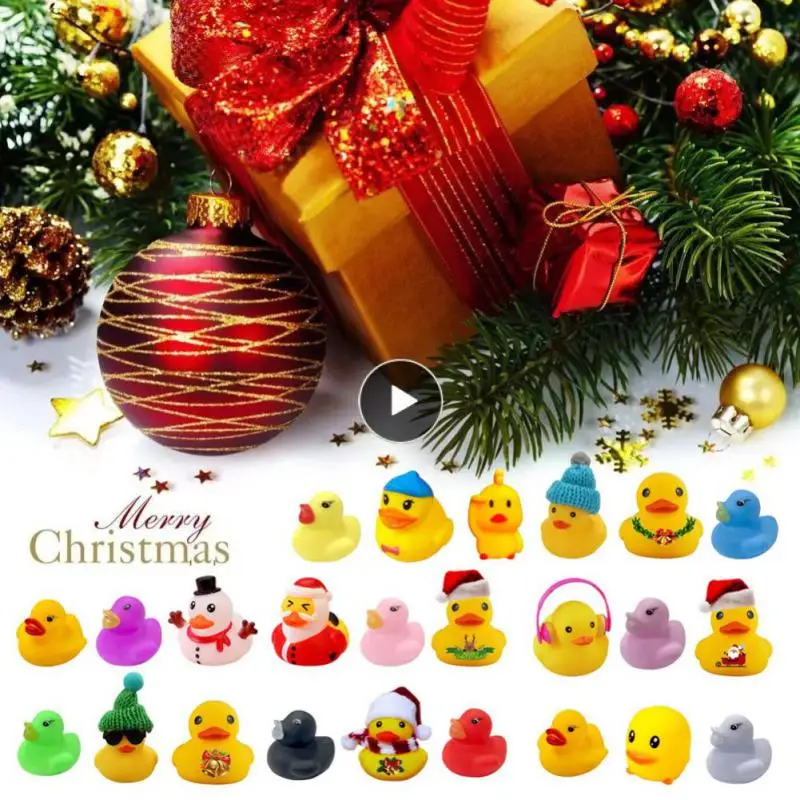 Advent Calendar Plastic Creative Xmas Gift Christmas Blind Box Children Gift Christmas Rubber Duck Interesting Funny Colorful
Advent Calendar Plastic Creative Xmas Gift Christmas Blind Box Children Gift Christmas Rubber Duck Interesting Funny Colorful