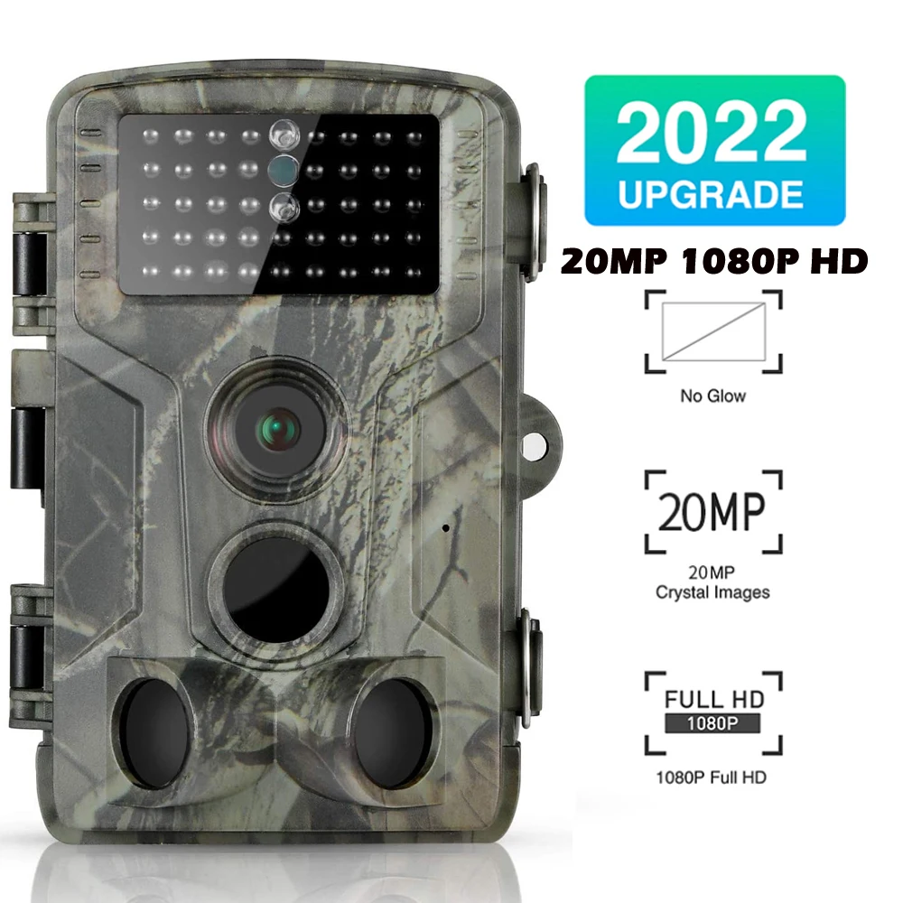 Professional Trail Camera 20MP 1080P HD Waterproof Wildlife Hunting Scouting Game Infrared Night Vision Surveillance Trap Camera
Professional Trail Camera 20MP 1080P HD Waterproof Wildlife Hunting Scouting Game Infrared Night Vision Surveillance Trap Camera