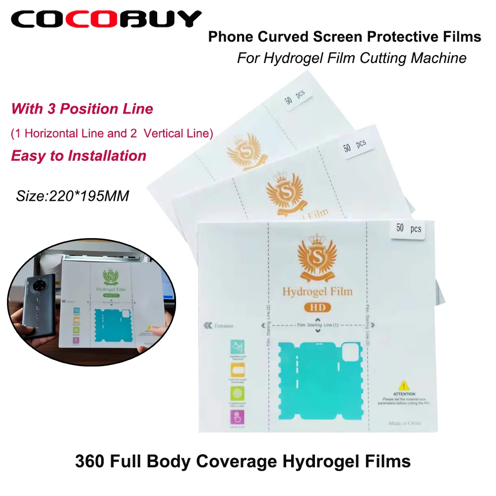 360 Full Body Coverage Hydrogel Films For Fonlyu Refox Cutting Plotter Phone Curved Screen Protect Butterfly Hydrogel Films 50pc
360 Full Body Coverage Hydrogel Films For Fonlyu Refox Cutting Plotter Phone Curved Screen Protect Butterfly Hydrogel Films 50pc