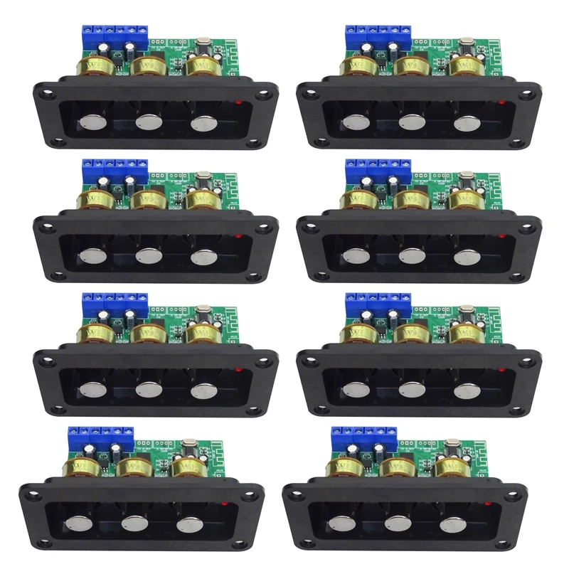 8X Bluetooth Amplifier Power Audio Board 20Wx2 Stereo Amp Sound Amplifiers AUX U Disk Decoder Treble Bass Adjustment
8X Bluetooth Amplifier Power Audio Board 20Wx2 Stereo Amp Sound Amplifiers AUX U Disk Decoder Treble Bass Adjustment
