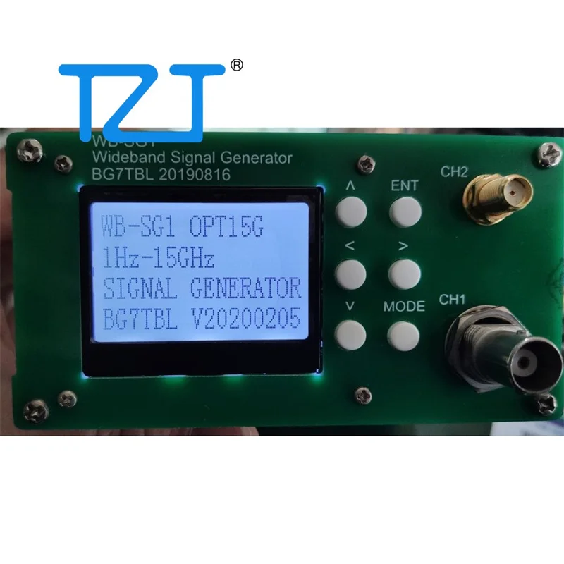 TZT WB-SG1-6G 9K-6G Wideband Signal Generator RF Signal Source Sweep Signal Generator With 1.7" Screen
TZT WB-SG1-6G 9K-6G Wideband Signal Generator RF Signal Source Sweep Signal Generator With 1.7" Screen