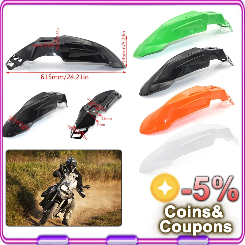1PCS Motorcycle Front Fender Mudguard For Honda XR250R XR400R XL125 Dirt Bike Supermoto Yamaha Suzuki Kawasaki KTM
1PCS Motorcycle Front Fender Mudguard For Honda XR250R XR400R XL125 Dirt Bike Supermoto Yamaha Suzuki Kawasaki KTM