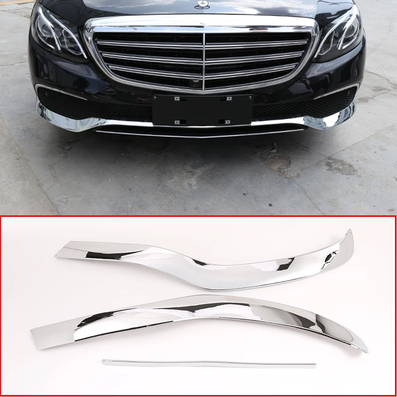 3 Pcs For Mercedes Benz E Class W213 2016-2019 ABS Chrome Front Bumper Plate Car Accessories yyhu
3 Pcs For Mercedes Benz E Class W213 2016-2019 ABS Chrome Front Bumper Plate Car Accessories yyhu