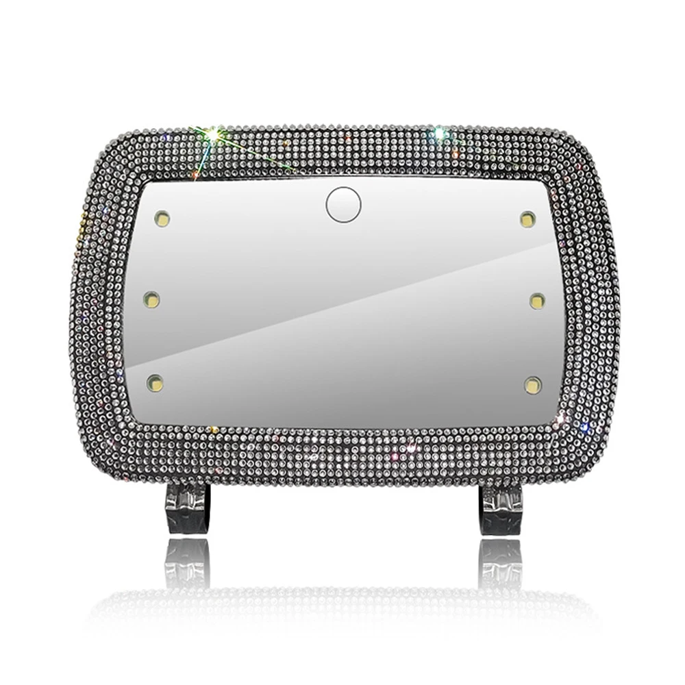 1PC Auto Interior Portable Car Makeup Mirror 6LED Touch Sensor Auto Visor HD Cosmetic Mirrors Universal Car Interior Mirror
1PC Auto Interior Portable Car Makeup Mirror 6LED Touch Sensor Auto Visor HD Cosmetic Mirrors Universal Car Interior Mirror