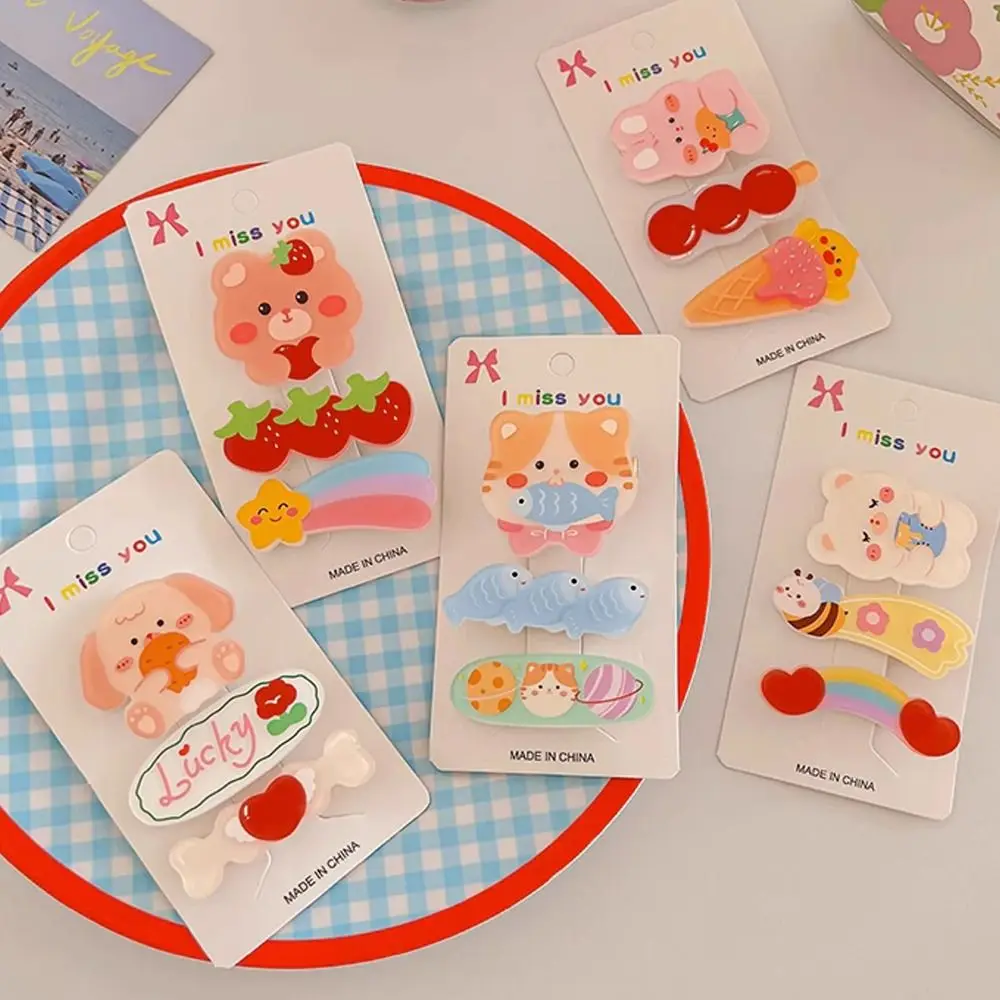 3pcs/set Alloy Kids Hair Clips Acrylic Kids Hairpin Set Cute Bangs Clip for Kids Gift Headdress Daily
3pcs/set Alloy Kids Hair Clips Acrylic Kids Hairpin Set Cute Bangs Clip for Kids Gift Headdress Daily