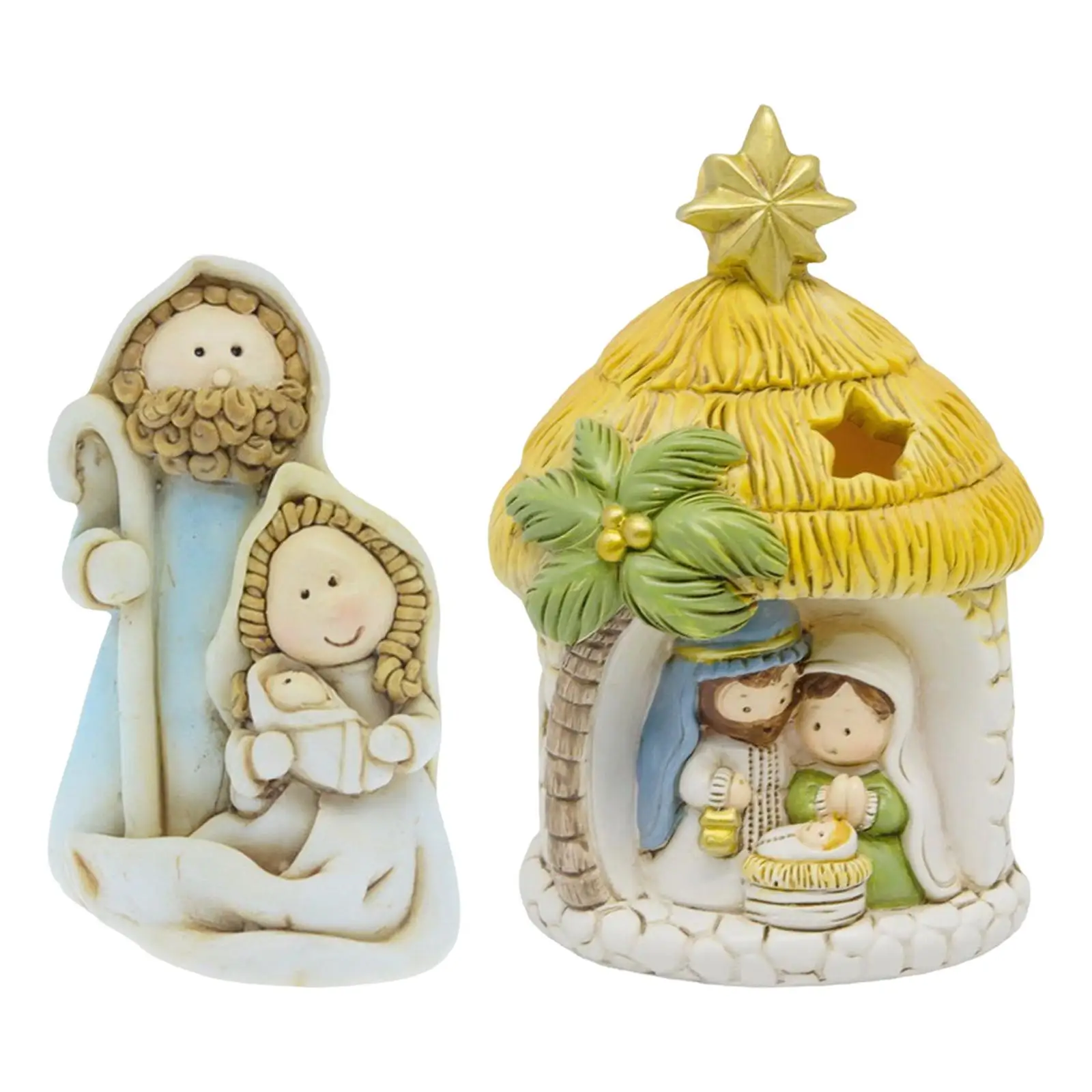 Статуэтка Рождества Христова ручная роспись для свадебного подарка домашний подарок 
Статуэтка Рождества Христова ручная роспись для свадебного подарка домашний подарок