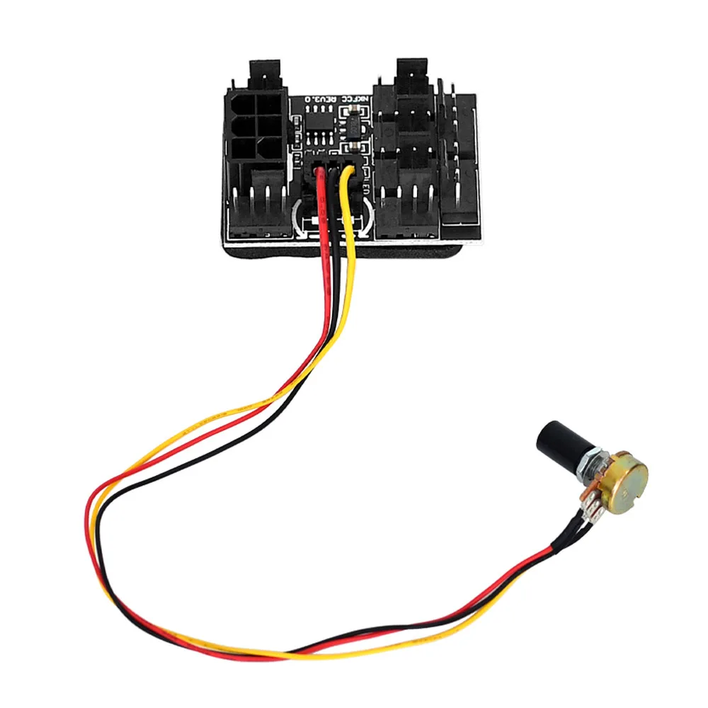 DC 12V High Power Chassis Fan PWM HUB Speed Controller 1 to 8 Adapter 3PIN/4PIN Desktop Computer Cooling Fan Splitter
DC 12V High Power Chassis Fan PWM HUB Speed Controller 1 to 8 Adapter 3PIN/4PIN Desktop Computer Cooling Fan Splitter
