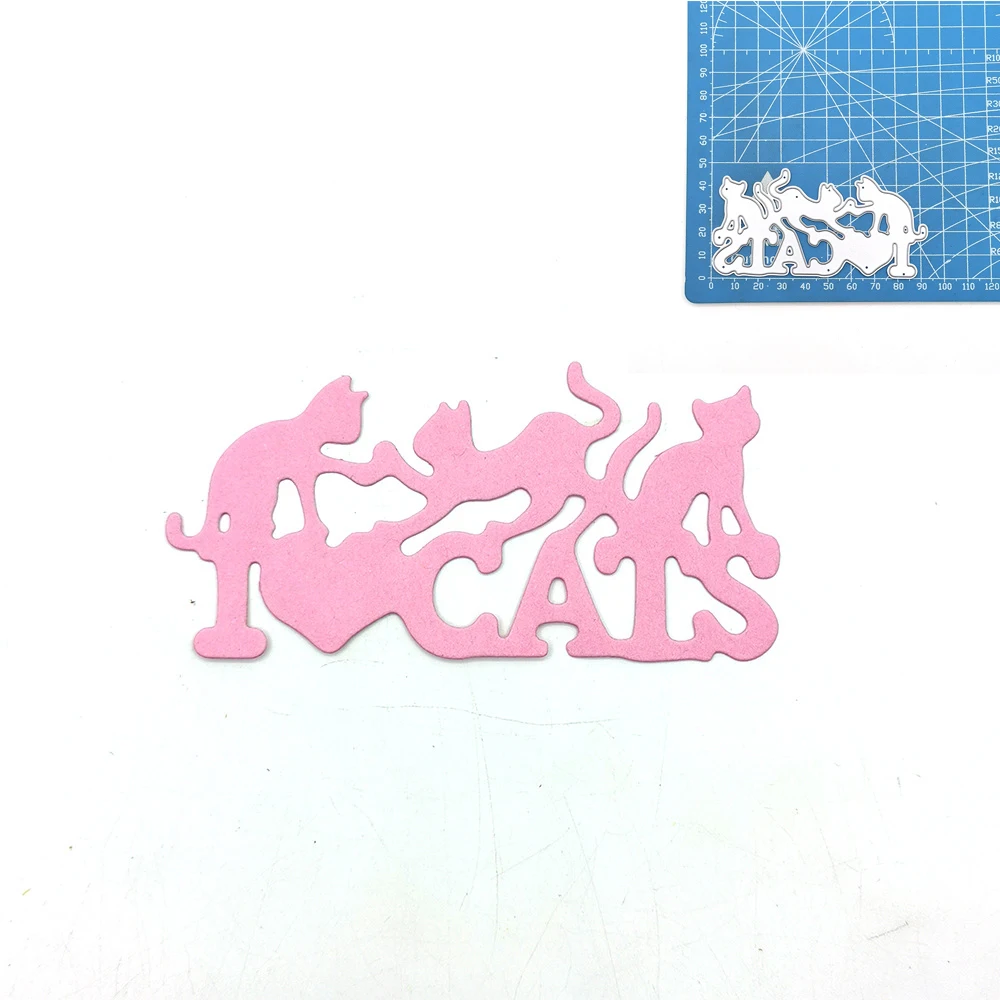 animal cat Slapstick Metal Cutting Dies Stencil DIY Scrapbooking Album Paper Card Template Mold Embossing Craft Decoration
animal cat Slapstick Metal Cutting Dies Stencil DIY Scrapbooking Album Paper Card Template Mold Embossing Craft Decoration
