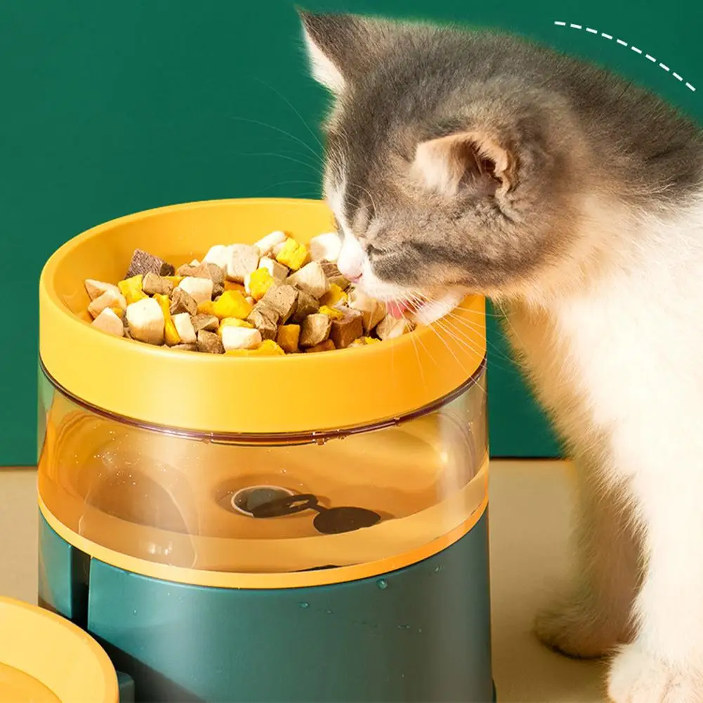 Pet Automatic Food Bowl Anti-overturning Neck Guard Double Layer Design Water Dispenser Feeder Set For Dogs Cats 30x15.2x14.9cm
Pet Automatic Food Bowl Anti-overturning Neck Guard Double Layer Design Water Dispenser Feeder Set For Dogs Cats 30x15.2x14.9cm