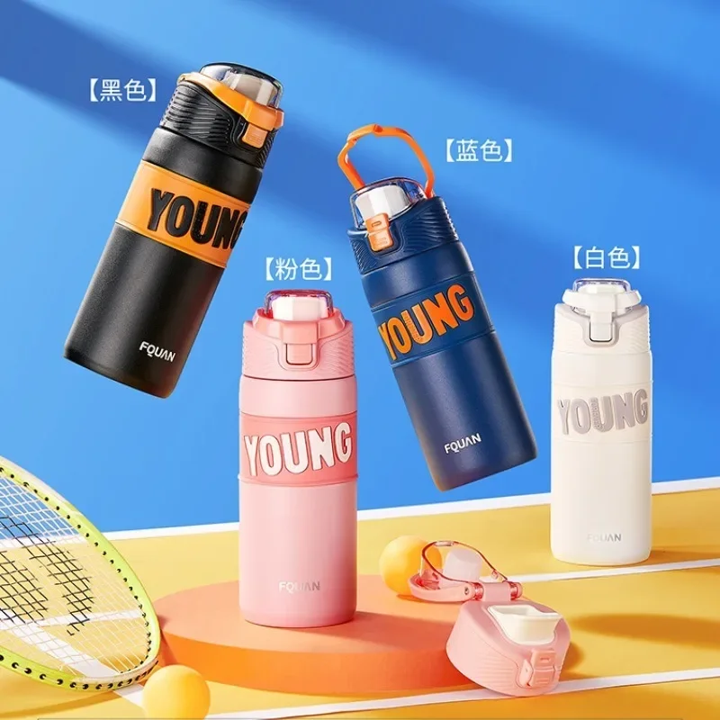 New Simple Fashion Student Thermos 316 Stainless Steel Spring Cap Straight Drink Cup With Tea Separated Student Sports Cup
New Simple Fashion Student Thermos 316 Stainless Steel Spring Cap Straight Drink Cup With Tea Separated Student Sports Cup
