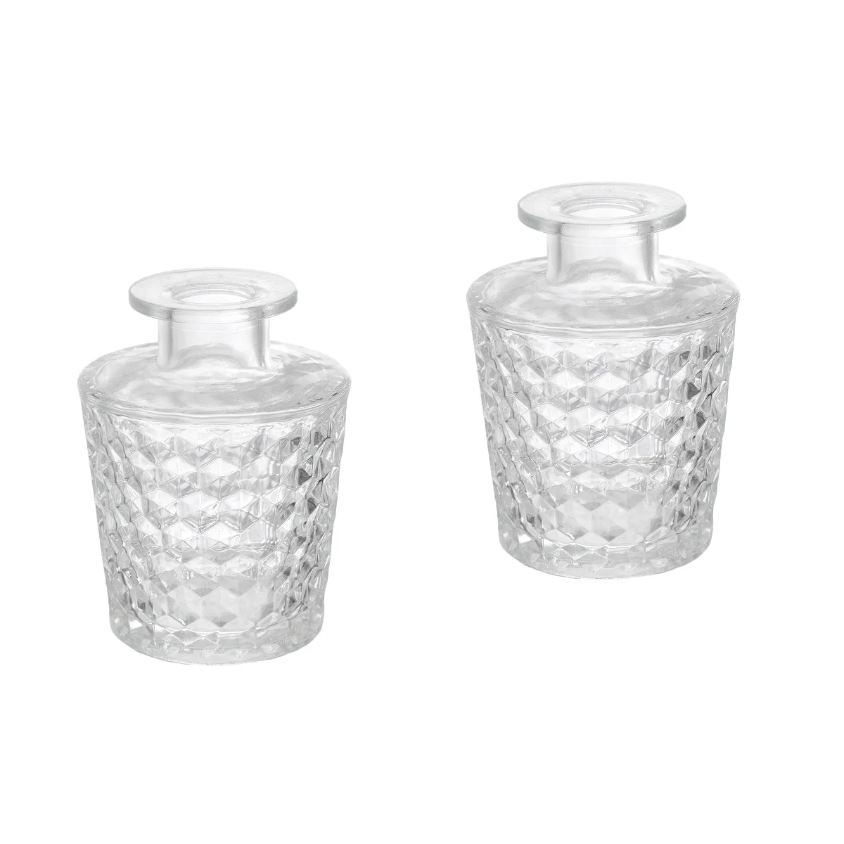 2pcs Clear Glass Diffuser Bottle Refillable Diffuser Jar Aromatherapy Container
2pcs Clear Glass Diffuser Bottle Refillable Diffuser Jar Aromatherapy Container