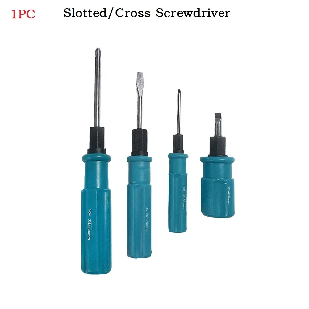 1Pc Hand Screwdriver 2 Sides Double Head Slotted Cross Flat Head Alloy Steel Screwdriver For Removing Repairing Hand Manual Tool
1Pc Hand Screwdriver 2 Sides Double Head Slotted Cross Flat Head Alloy Steel Screwdriver For Removing Repairing Hand Manual Tool