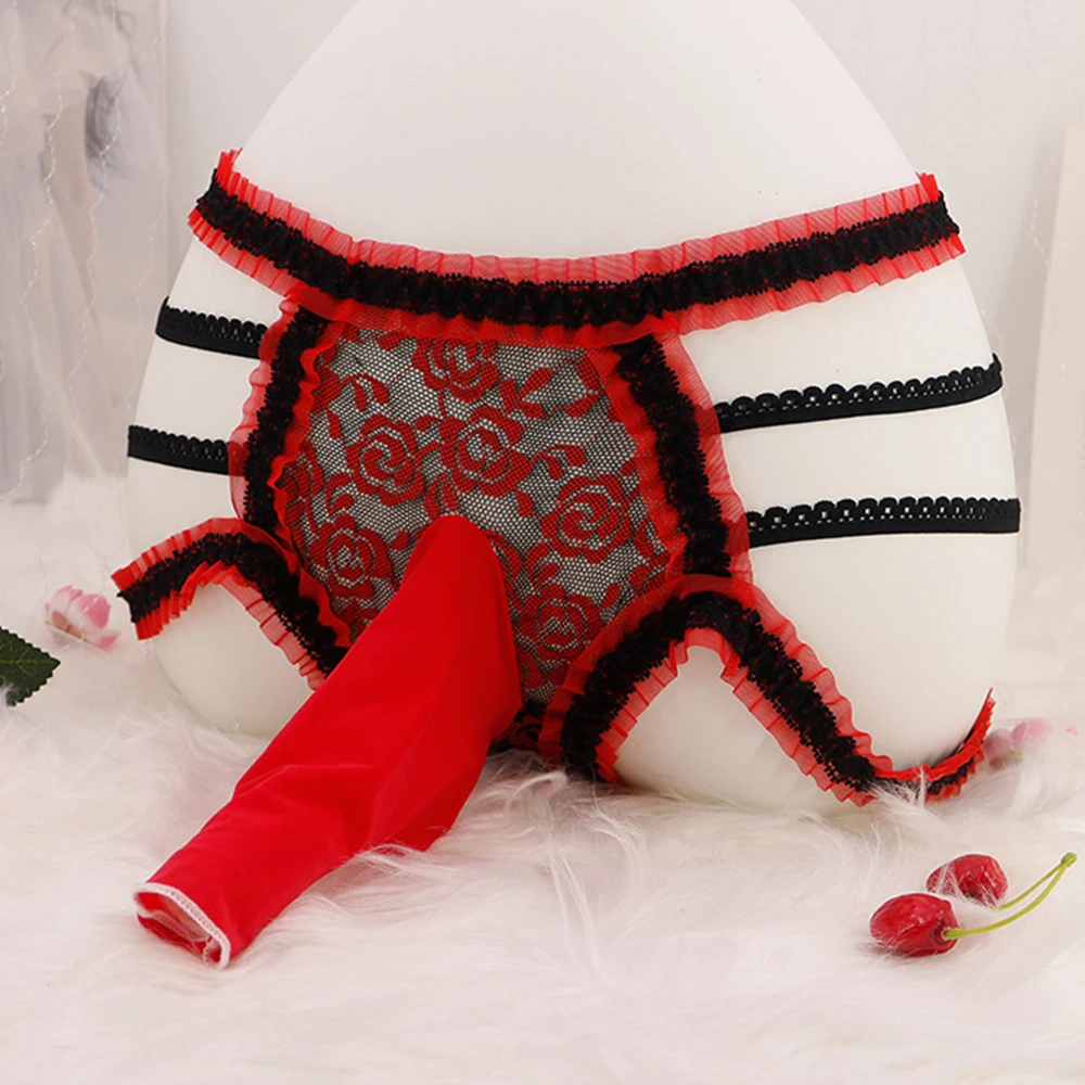 Mens Underwear Sexy Sissy Peni Sleeve Pouch Panties Hollow Out Lace G-String Thongs Brief Underpants Gays Lingerie Briefs
Mens Underwear Sexy Sissy Peni Sleeve Pouch Panties Hollow Out Lace G-String Thongs Brief Underpants Gays Lingerie Briefs