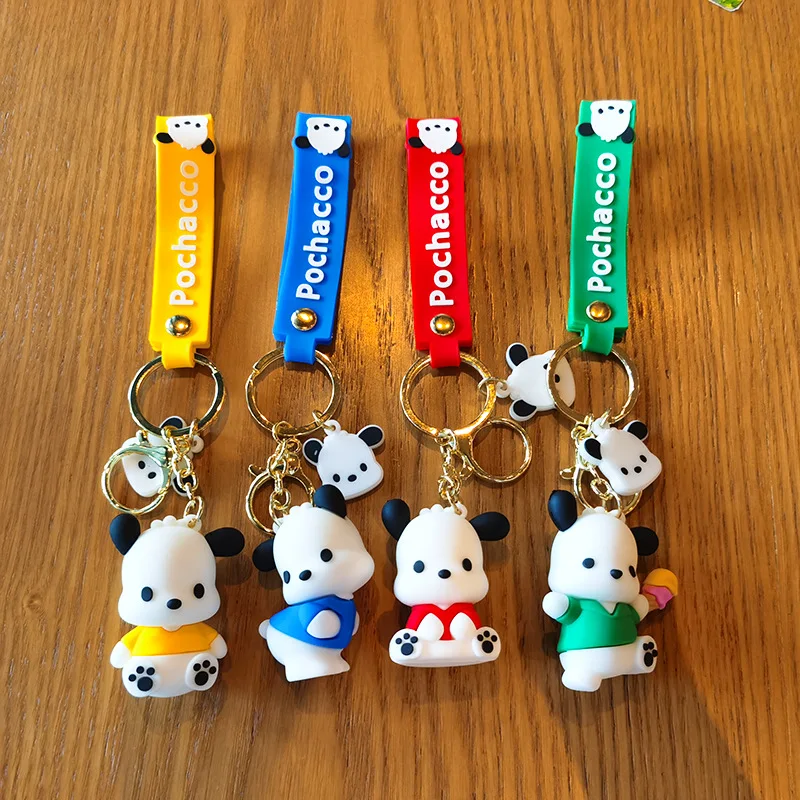 Pochacco Keychain Kawaii Sanrio Cartoon Character Creative Modeling Action Figure Pendant Couple Schoolbag Pendant Girl Gift
Pochacco Keychain Kawaii Sanrio Cartoon Character Creative Modeling Action Figure Pendant Couple Schoolbag Pendant Girl Gift