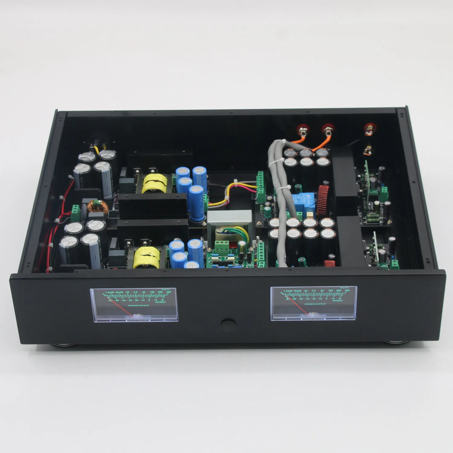 V1000 Class D IRS2092 + IRFB4227 высокомощный 1000 Вт 2,0 стерео домашний аудио усилитель звука с измерителем VU
V1000 Class D IRS2092 + IRFB4227 высокомощный 1000 Вт 2,0 стерео домашний аудио усилитель звука с измерителем VU