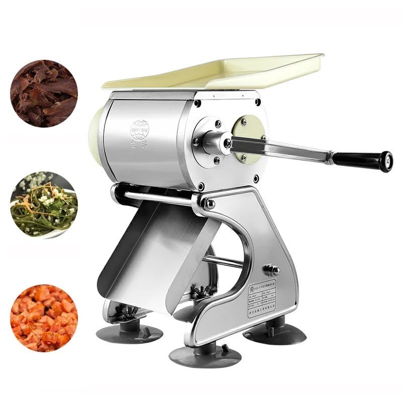 Home Manual Commercial Shred Dicing Machine Meat Vegetables Cutting Machine Meat Cutter Industrial Fresh Meat Slicer Price
Home Manual Commercial Shred Dicing Machine Meat Vegetables Cutting Machine Meat Cutter Industrial Fresh Meat Slicer Price