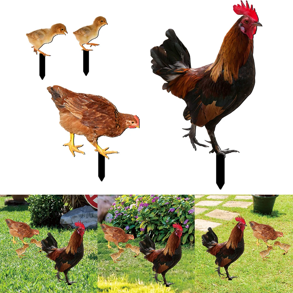 Acrylic Chicken Sign Poles Acrylic Chicken Outdoor Courtyard Ground Plug Signs For Outdoor Courtyard Decoration Garden Statues
Acrylic Chicken Sign Poles Acrylic Chicken Outdoor Courtyard Ground Plug Signs For Outdoor Courtyard Decoration Garden Statues