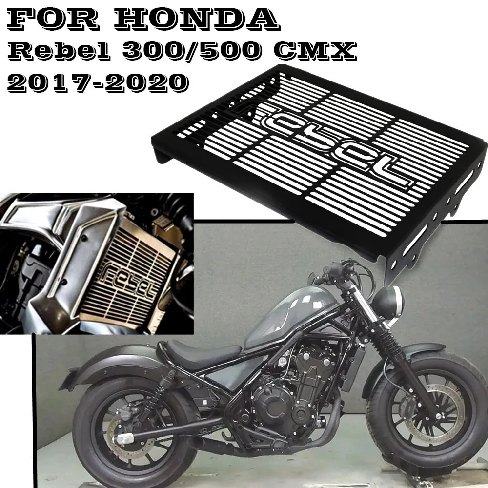 Suitable for Honda REBEL CMX300 CM500 modified stainless steel water tank protecting wire net radiator net cover
Suitable for Honda REBEL CMX300 CM500 modified stainless steel water tank protecting wire net radiator net cover