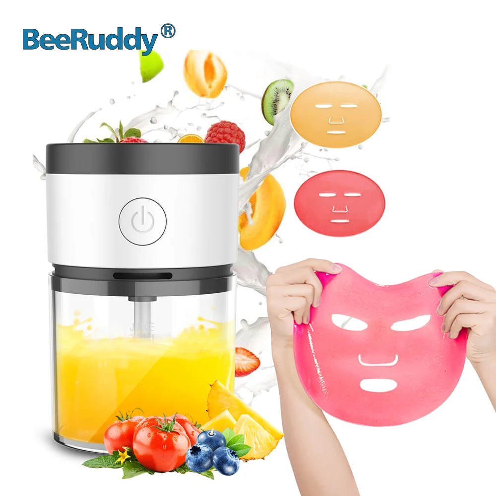 BeeRuddy Mini Fruit Mask Maker Machine Portable Usb Charging Version Natural Juice Vegetable Automatic Face Mask Maker Machine
BeeRuddy Mini Fruit Mask Maker Machine Portable Usb Charging Version Natural Juice Vegetable Automatic Face Mask Maker Machine