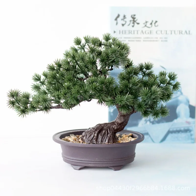 Artificial Welcome Pine Plant Bonsai Indoor Green Plant Small Desktop Fake Flower Decoration Home Decoration Ornaments
Artificial Welcome Pine Plant Bonsai Indoor Green Plant Small Desktop Fake Flower Decoration Home Decoration Ornaments