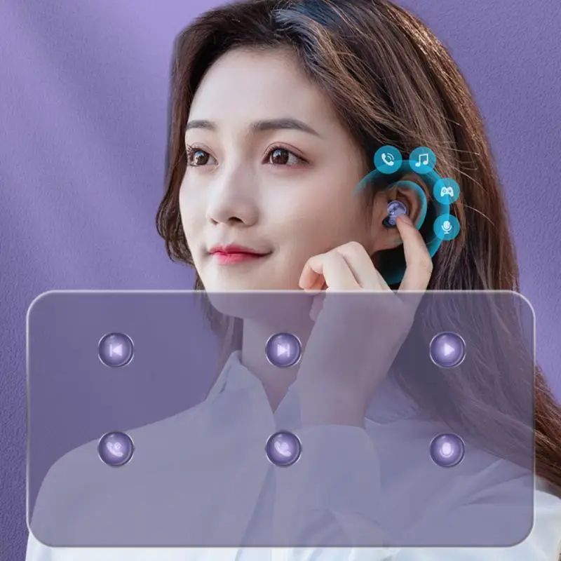 Touch Control Sport Earbuds Stereo Led Power Display Earphones With Microphone Wireless Headphones Tws Headset Women
Touch Control Sport Earbuds Stereo Led Power Display Earphones With Microphone Wireless Headphones Tws Headset Women