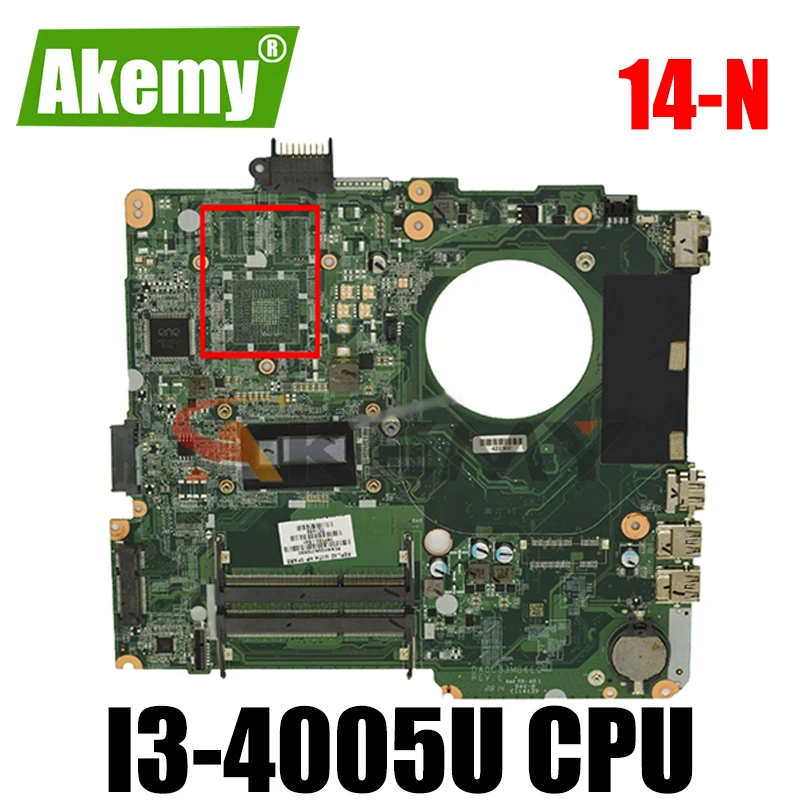For HP PAVILION 14-N 14Z Laptop Motherboard With i3-4005U 734424-501 739965-501 DA0U83MB6E0 MB 100% Tested Fast Ship
For HP PAVILION 14-N 14Z Laptop Motherboard With i3-4005U 734424-501 739965-501 DA0U83MB6E0 MB 100% Tested Fast Ship