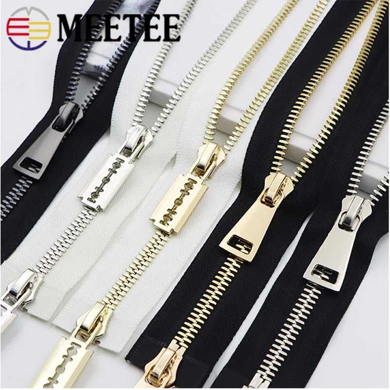 1pc 80/100/120cm 8# Double Sliders Metal Zipper Open End Zips for Down Jacket Coat Clothes Repair Kits DIY Sewing Accessories
1pc 80/100/120cm 8# Double Sliders Metal Zipper Open End Zips for Down Jacket Coat Clothes Repair Kits DIY Sewing Accessories