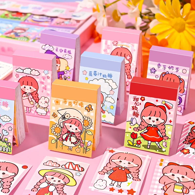 50 Sheets Cute Hand Account Decoration Stickers Mini Book Stickers DIY Material Diary Decoration Children Cute Gift Girl Kawaii
50 Sheets Cute Hand Account Decoration Stickers Mini Book Stickers DIY Material Diary Decoration Children Cute Gift Girl Kawaii
