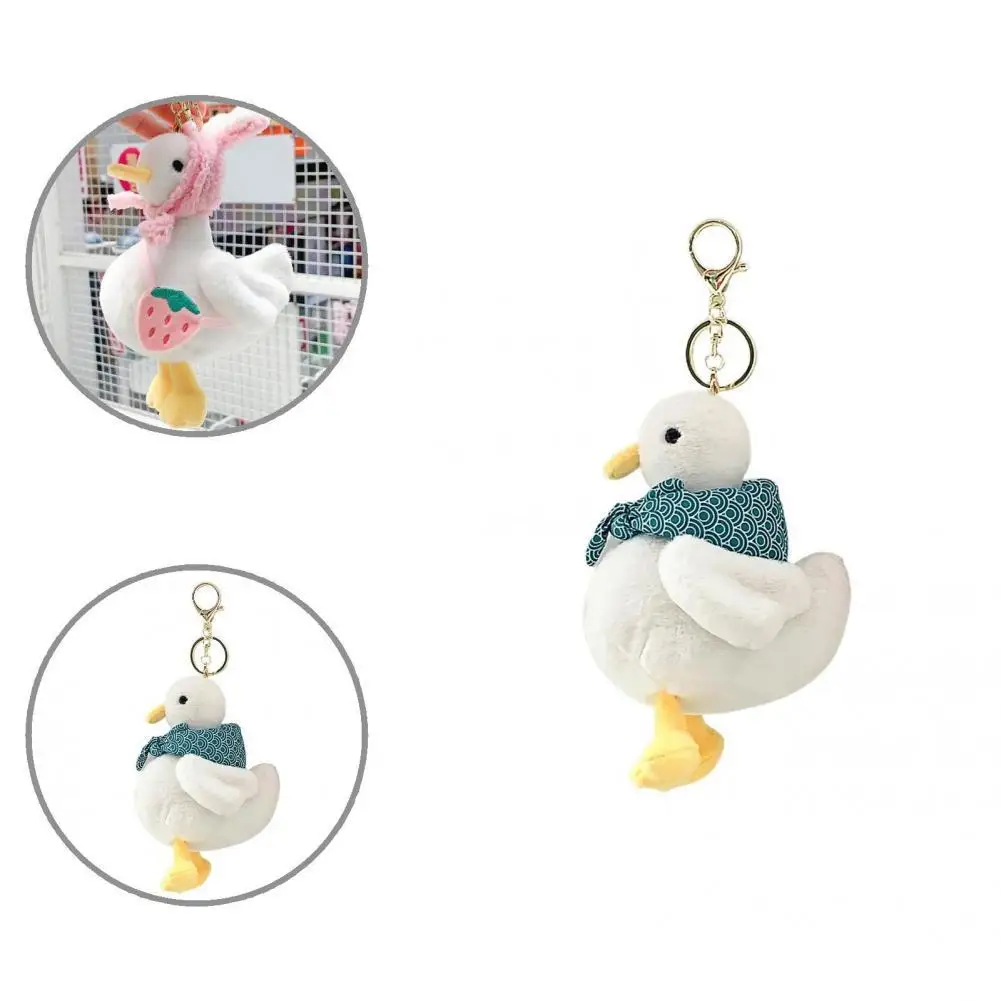 Fashionable Stuffed Duck Keychain Anti-shedding Nice-looking Duck Doll Key Chain Stuffed Animal Key Chain
Fashionable Stuffed Duck Keychain Anti-shedding Nice-looking Duck Doll Key Chain Stuffed Animal Key Chain